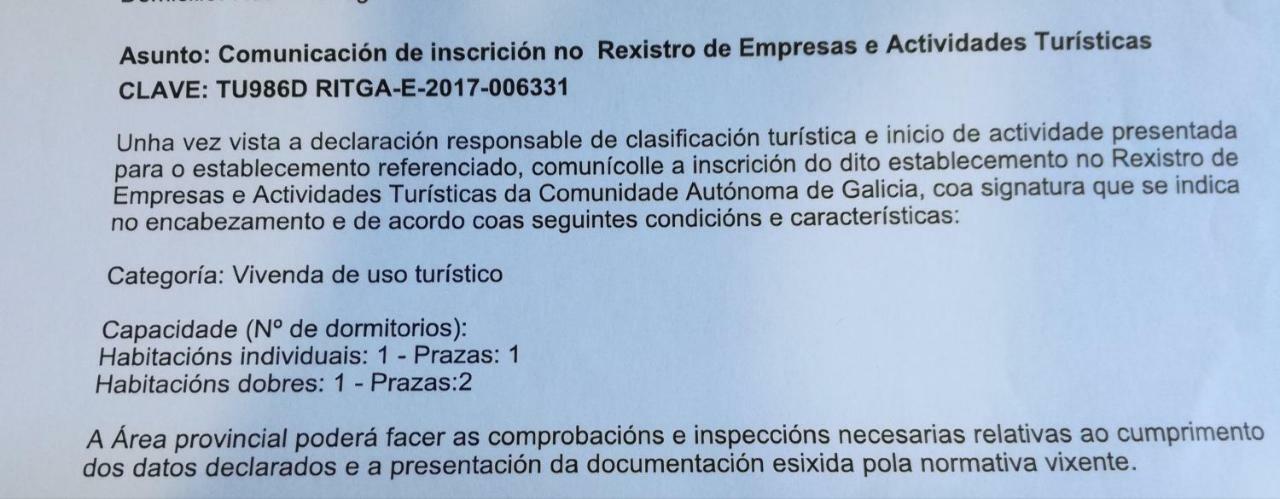 Vivienda Caseiro Ourense Eksteriør billede